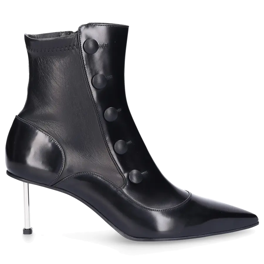Alexander McQueen - Stiefeletten WHV73 Kalbsleder - schwarz