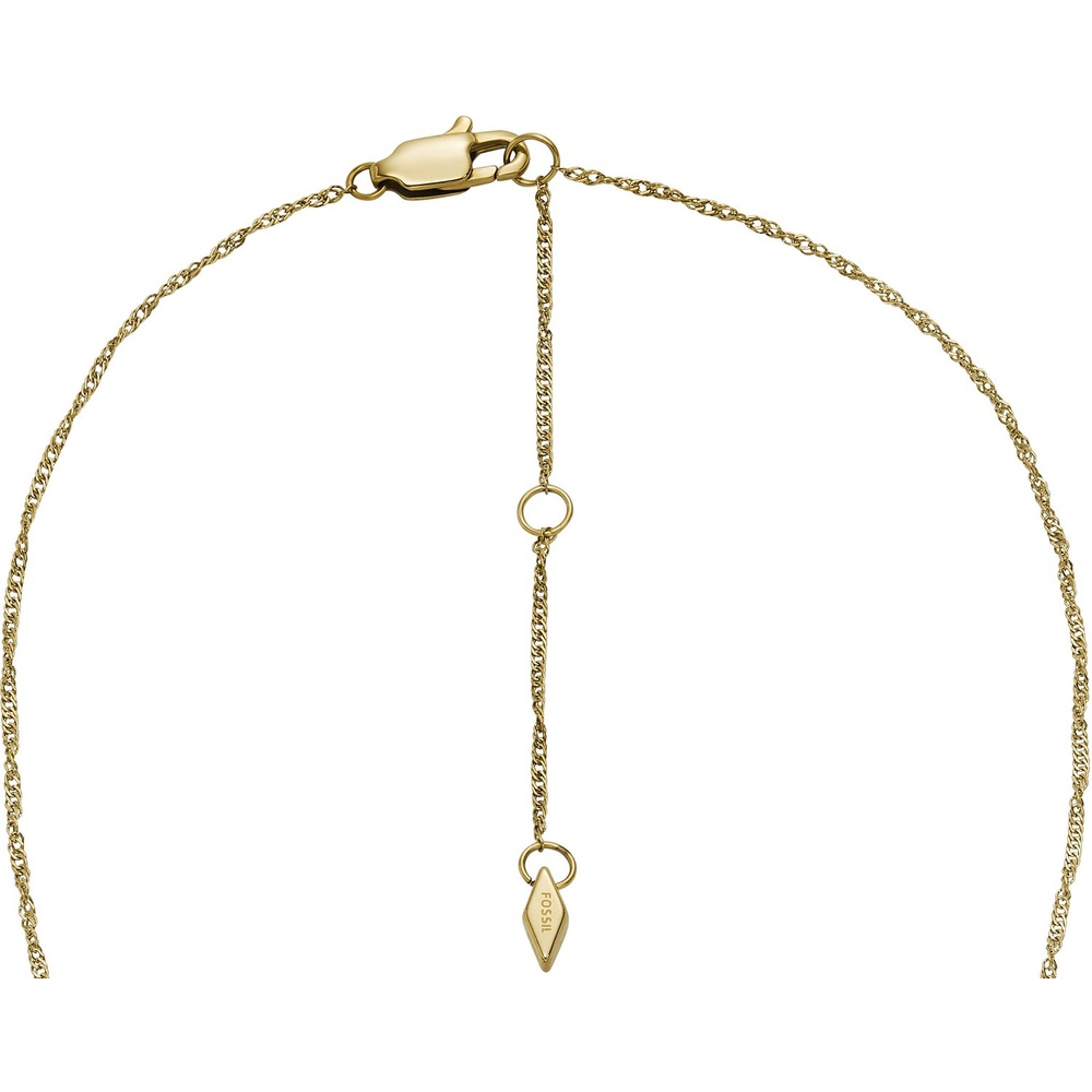 Fossil Chaînette Acier inoxydable collier