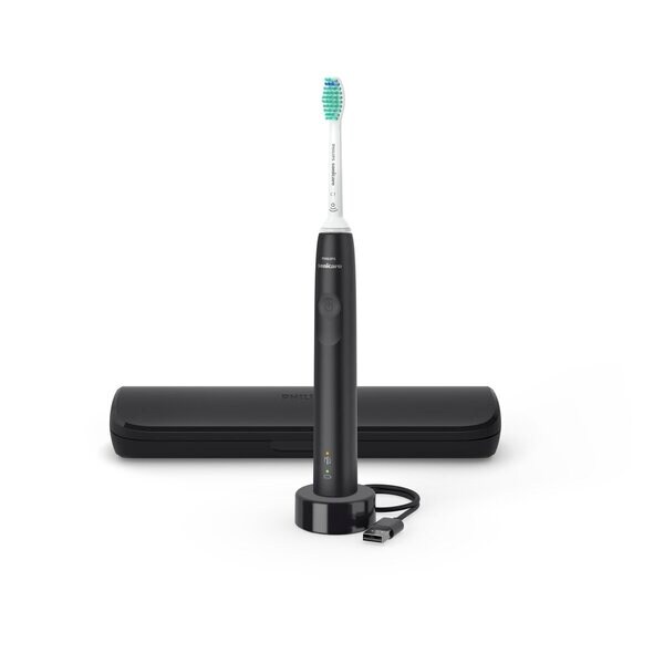 Philips 3100 Series Sonicare HX3673/14 Elektrická zubná kefka Čierna