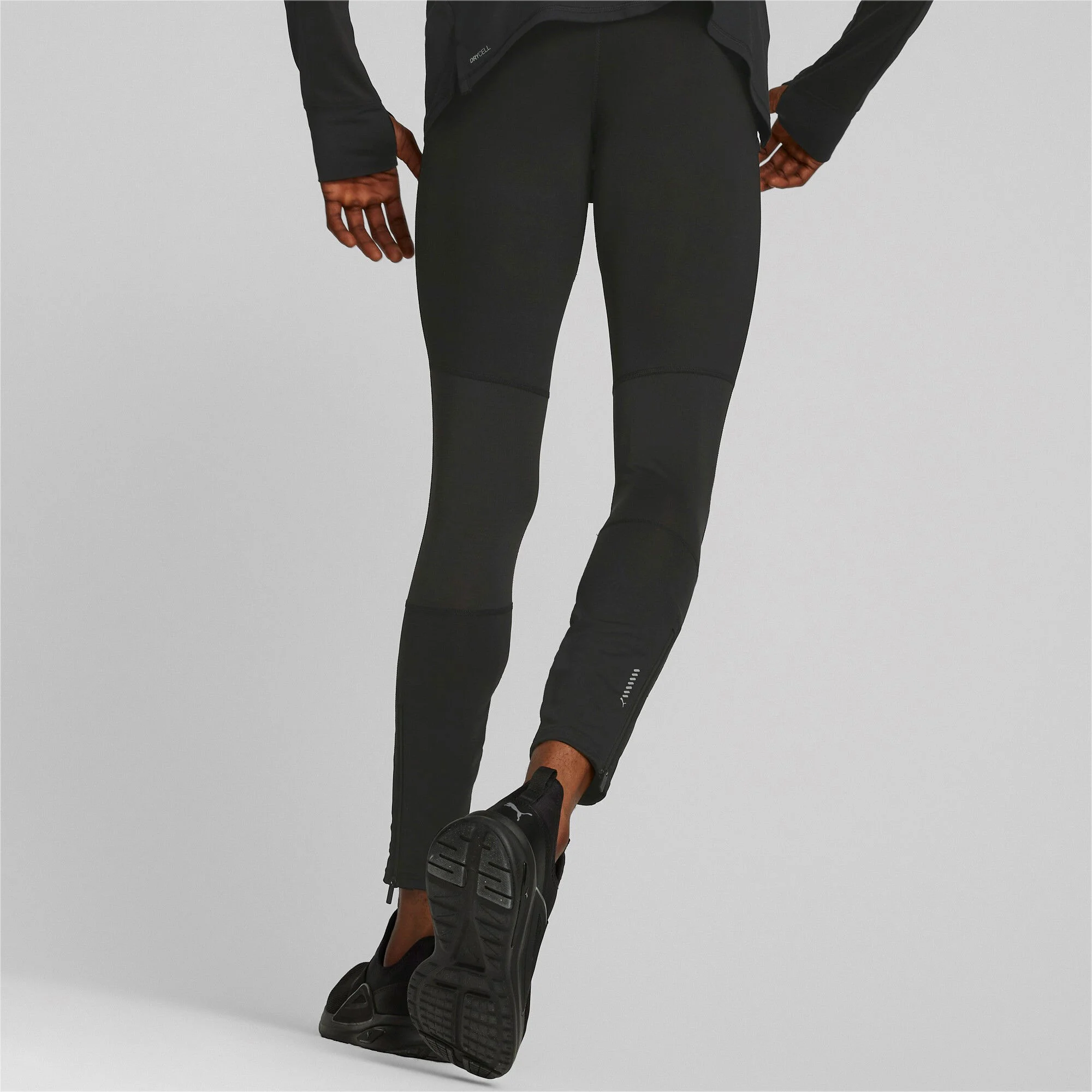 Run Favorite Long Tight Herren - Schwarz