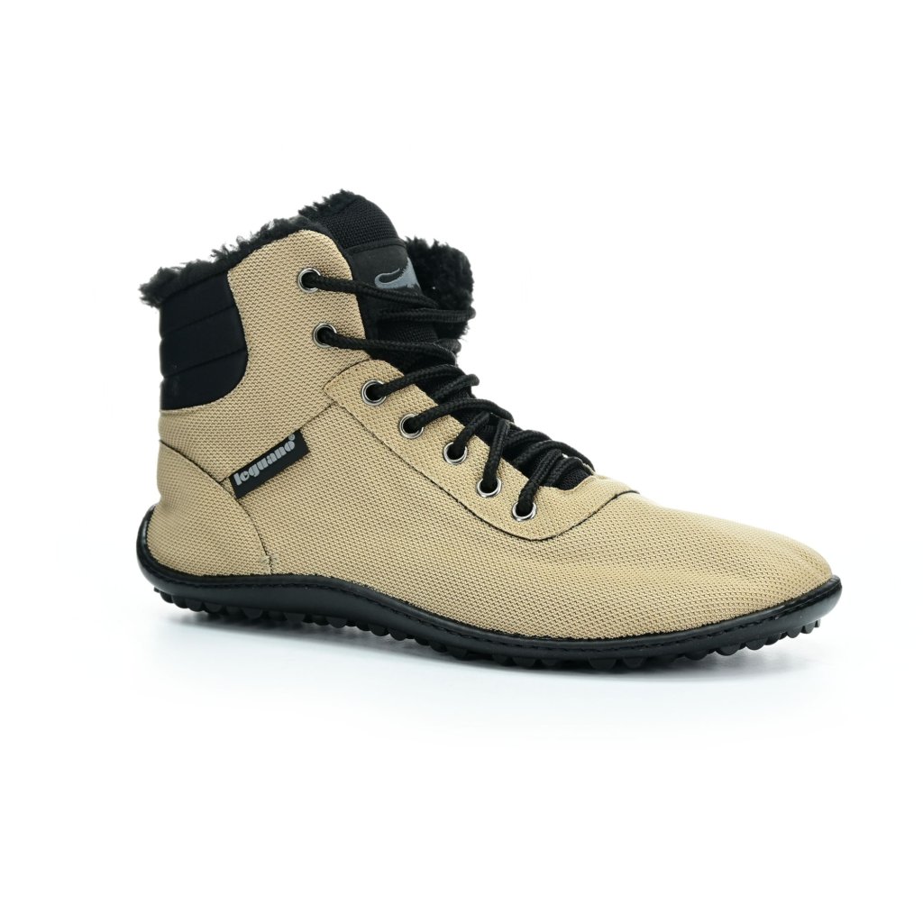 Leguano Kosmo sand Winterbarfußschuhe