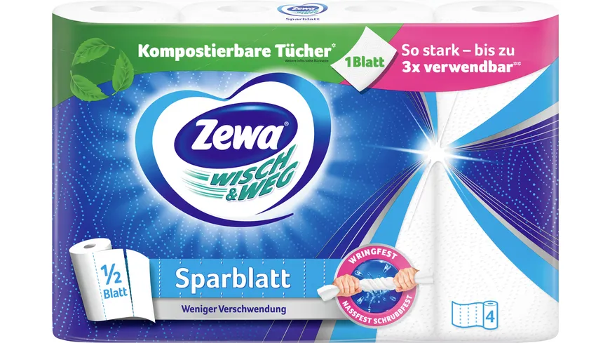 ZEWA WISCH&WEG Sparblatt