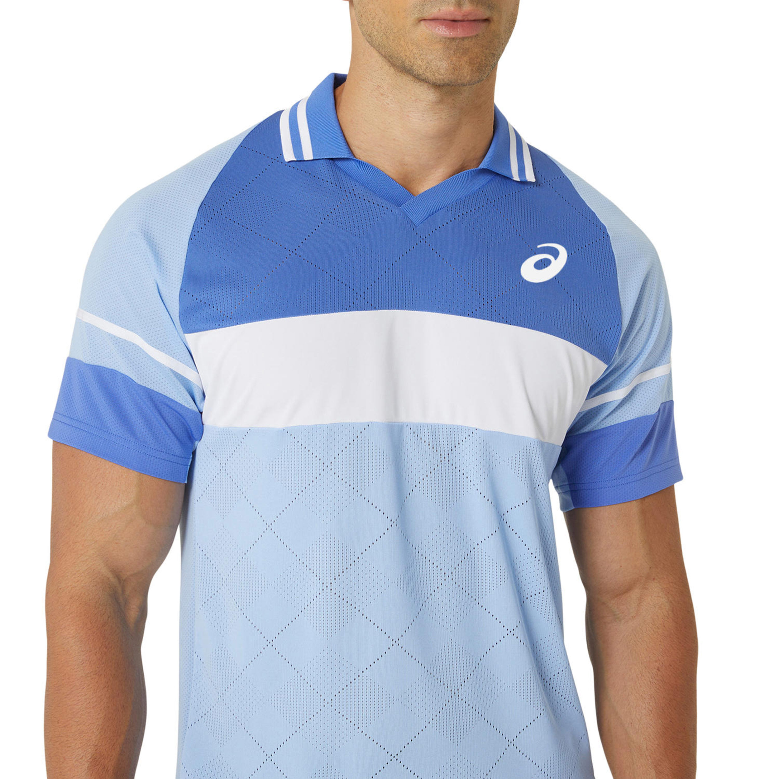 Match Actibreeze Polo Herren - Blau, Hellblau