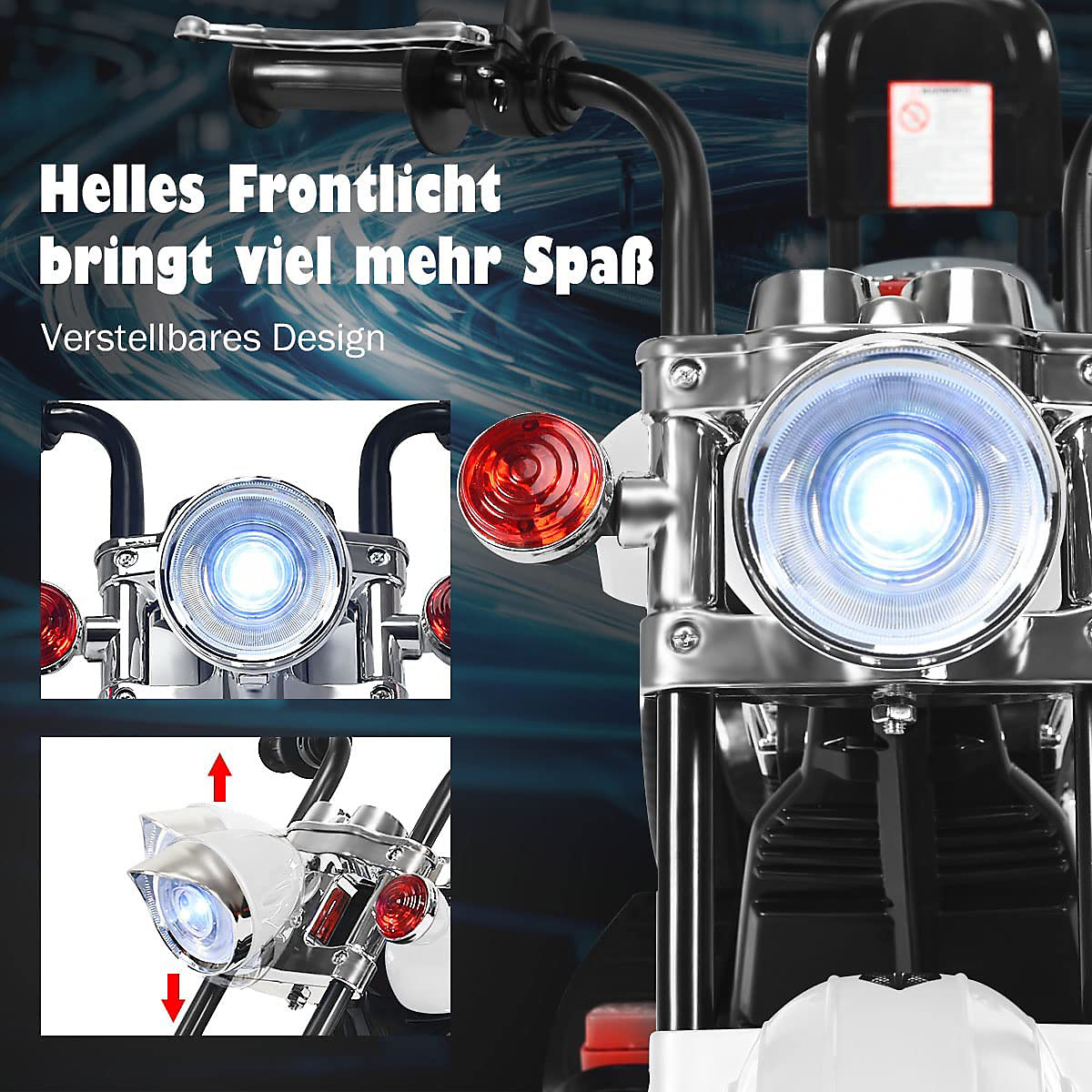 Motorrad Dreirädriges Design ab 3 Jahren