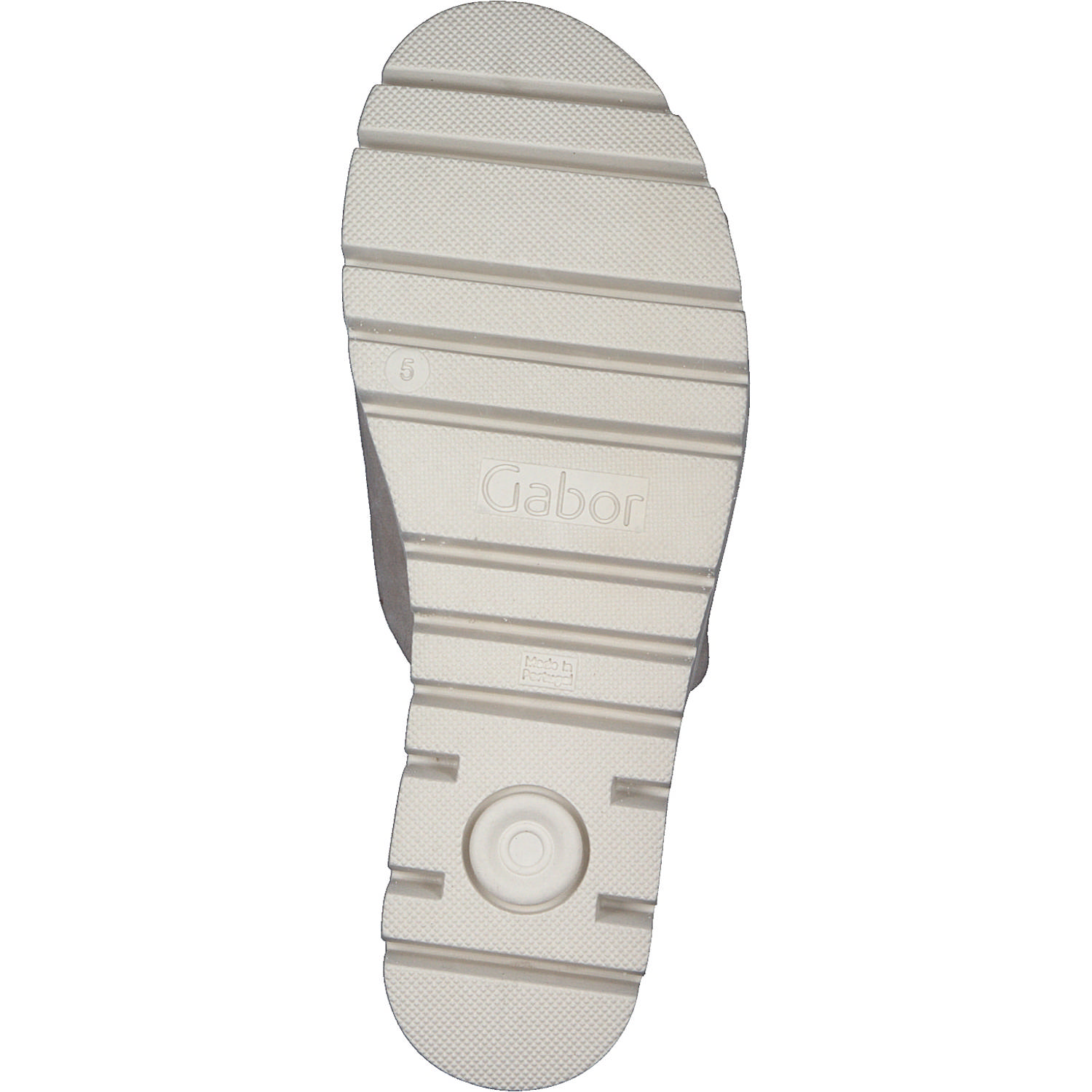 Gabor York 82.880, Plateau-Pantoletten, Damen, Beige