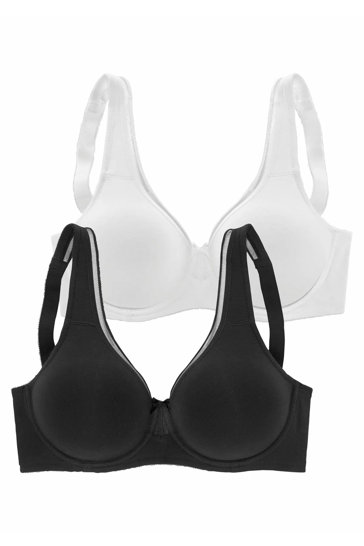 PETITE FLEUR  BH - Schwarz - Unifarben