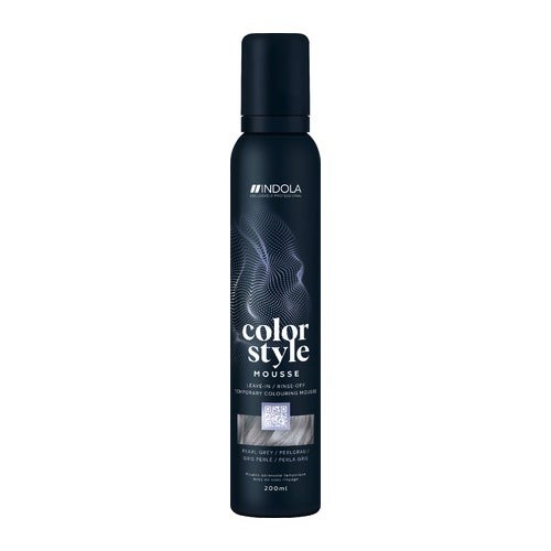 Mousse Indola Color Style 200 ml Argento