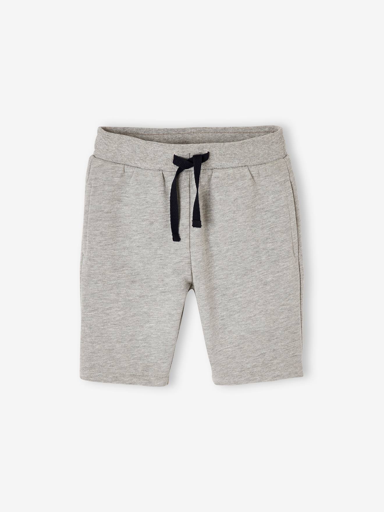 Vertbaudet 2er-Pack Jungen Sweat-Shorts BASIC Oeko-Tex - rot+nachtblau