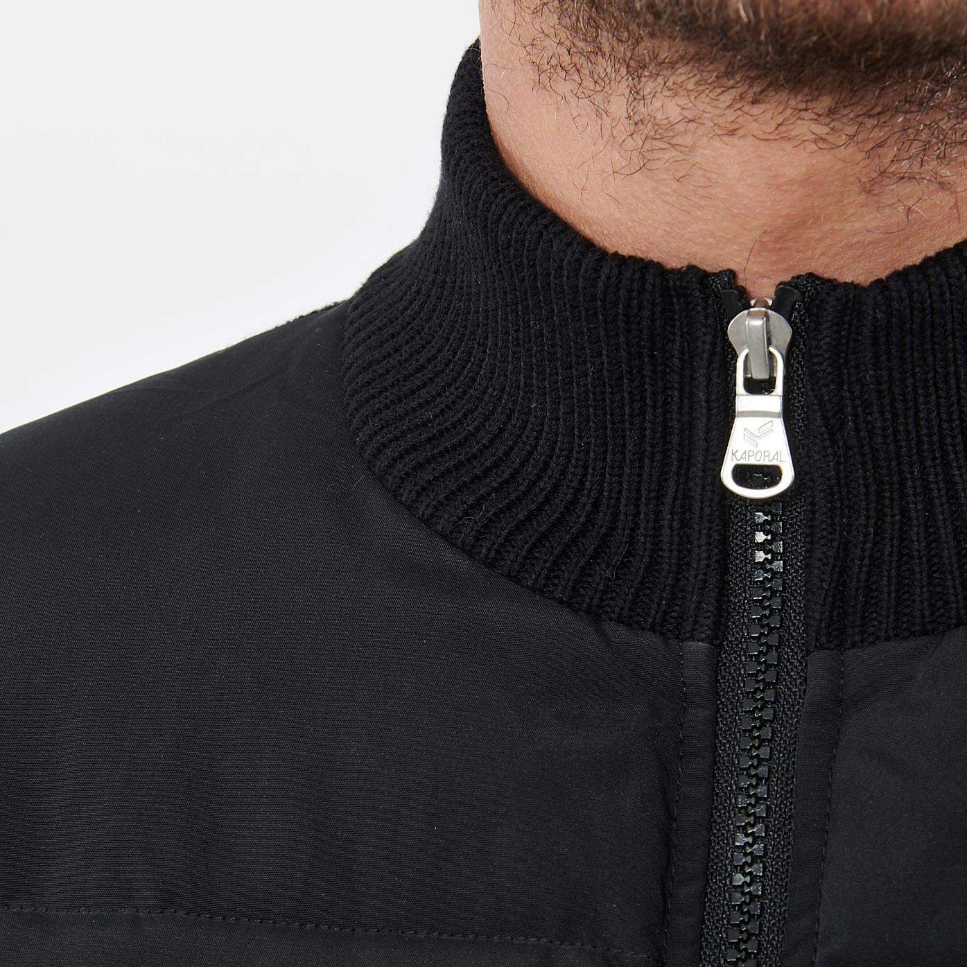 VADED  Gilet noir homme