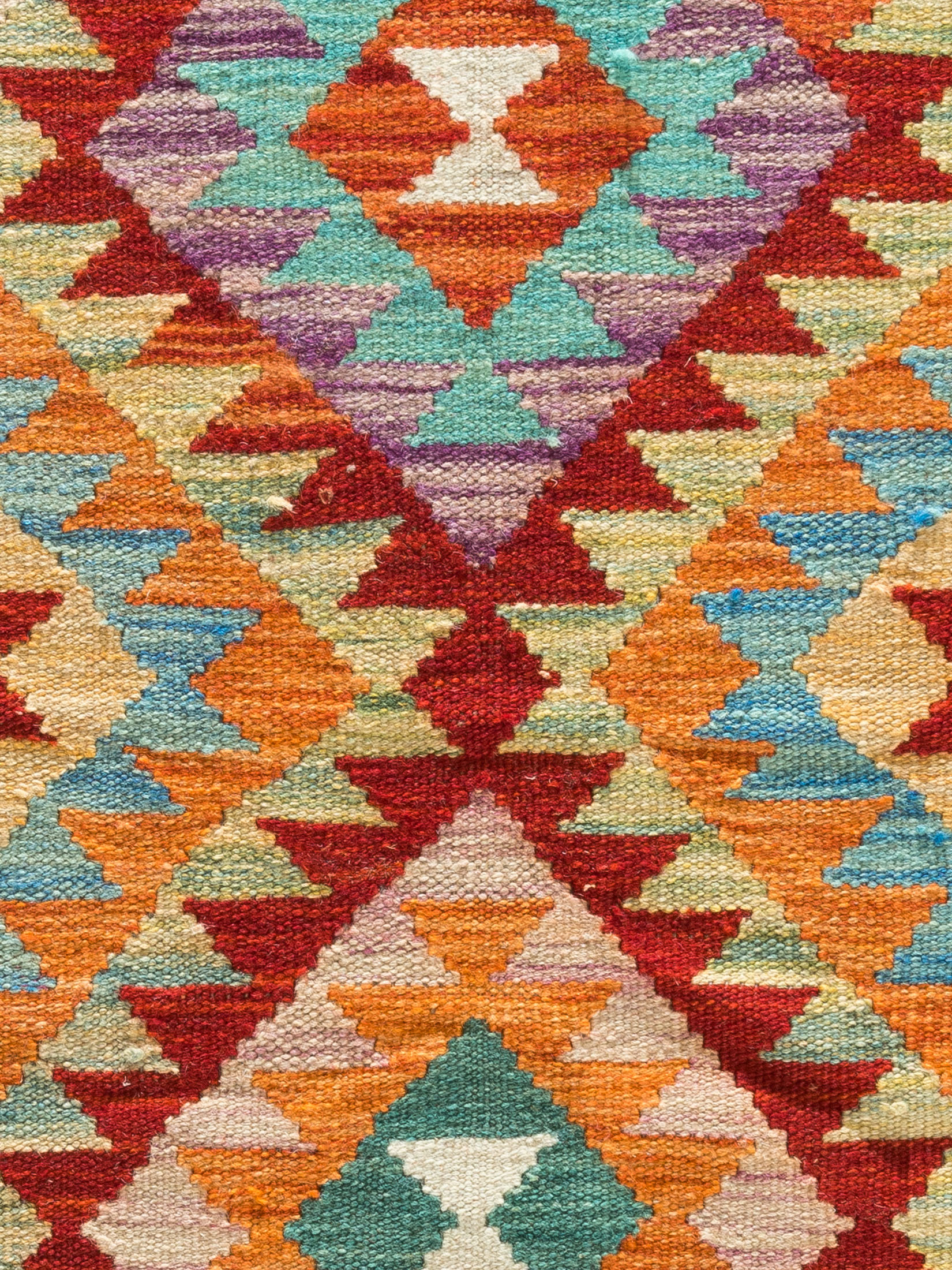 Afghan Kelim ca. 73 x 194 cm, Unikat / Einzelstück