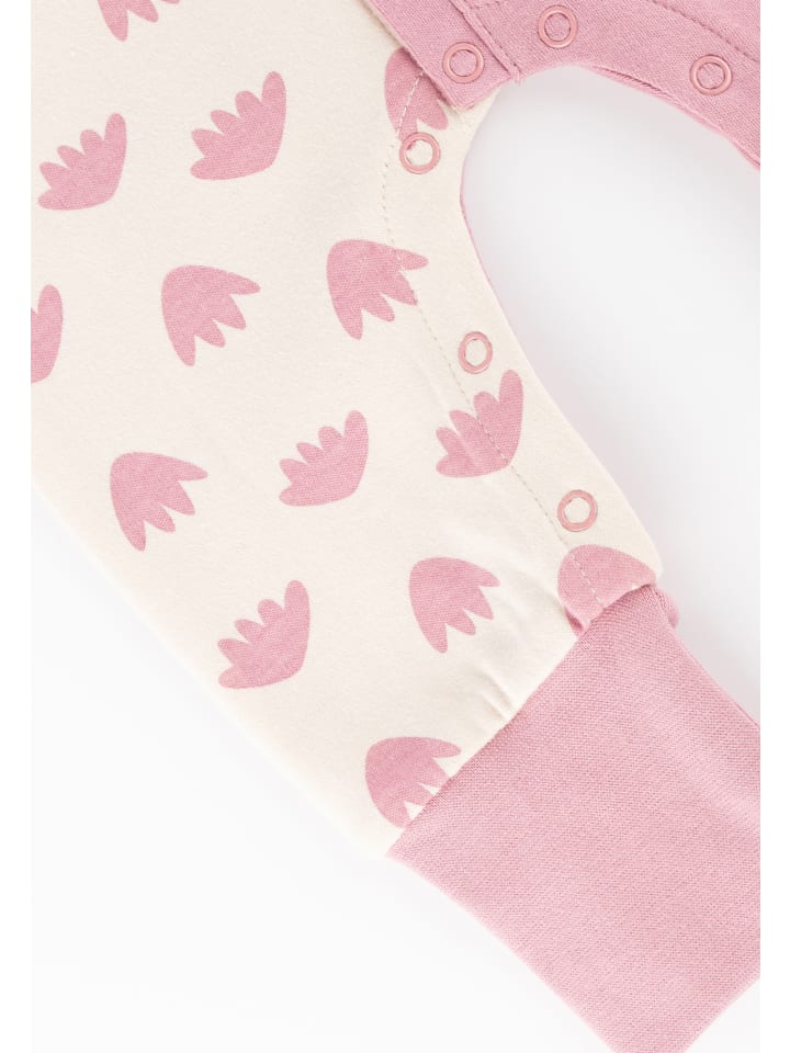 Sigikid Overall Baby Nachtwäsche in rosa/weiß günstig kaufen