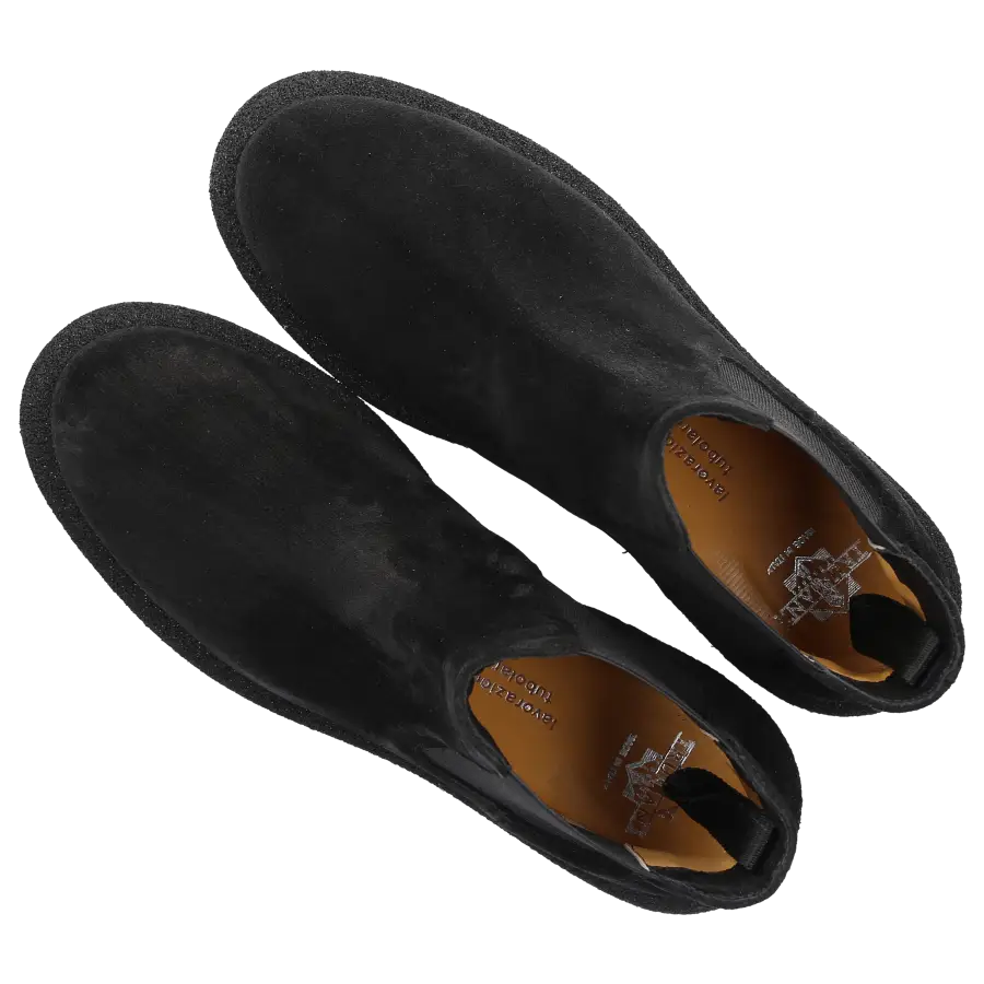 Truman's - Chelsea Boots 9619 Veloursleder - schwarz