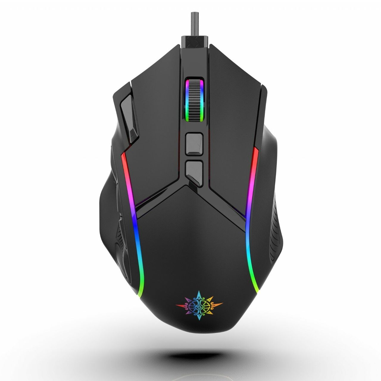 Inca IMG-351 Rgb12.800 DPI Makrotasten Gaming Maus 12 Programmierbare Tasten 1000 Hz