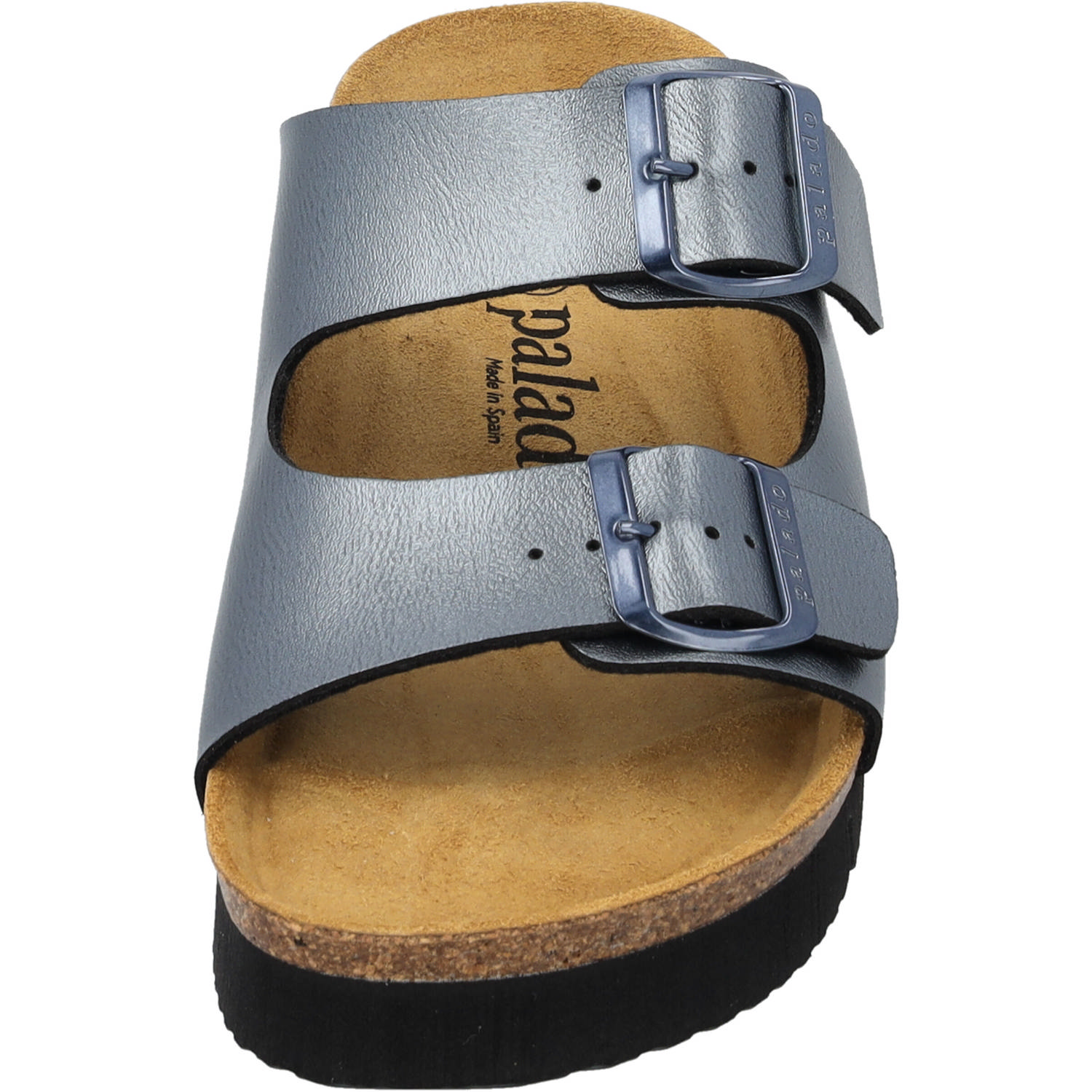Palado Korfu PL Metallic, Pantoletten, Damen, Anthrazit