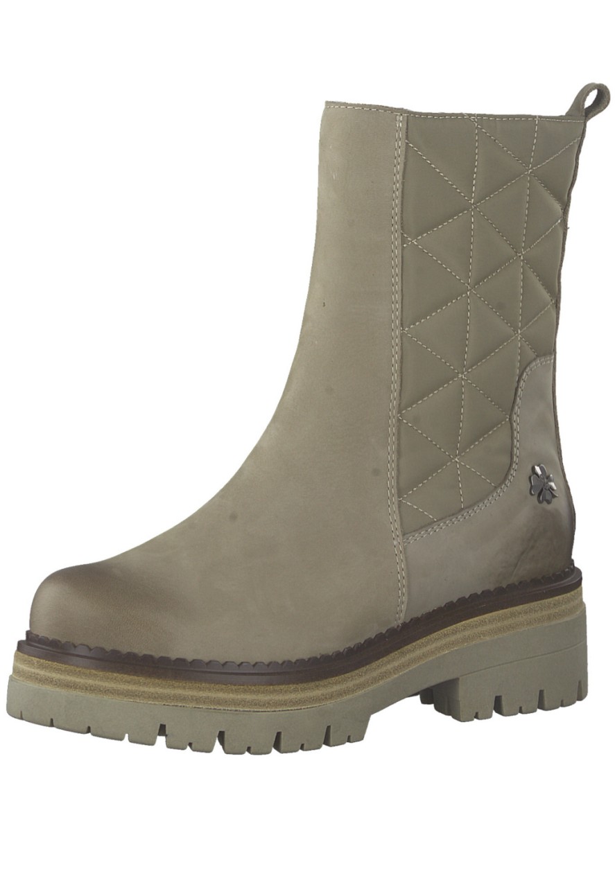 MARCO TOZZI Stiefeletten taupe Woms Boots
