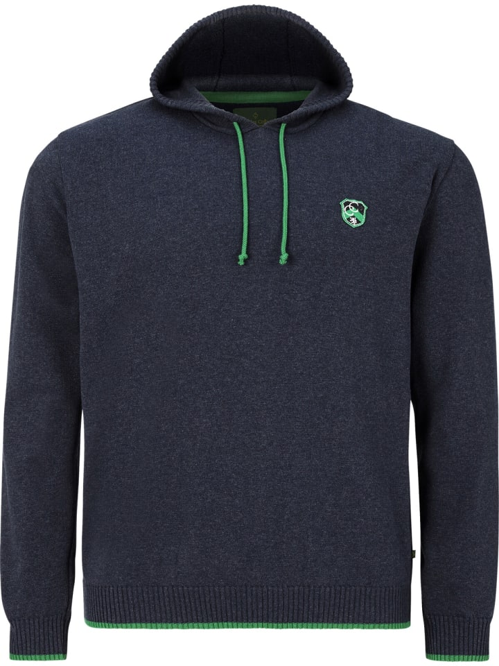 Charles Colby Pullover EARL HICKEN in dunkelblau melange günstig kaufen