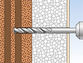 Σύστημα τοποθέτησης διαχωριστικού Fischer 514253 Thermax 10/200 M8 20 τεμάχια