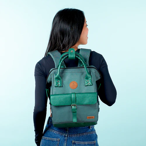 Adventurer Small Leon Backpack, Aqua Green