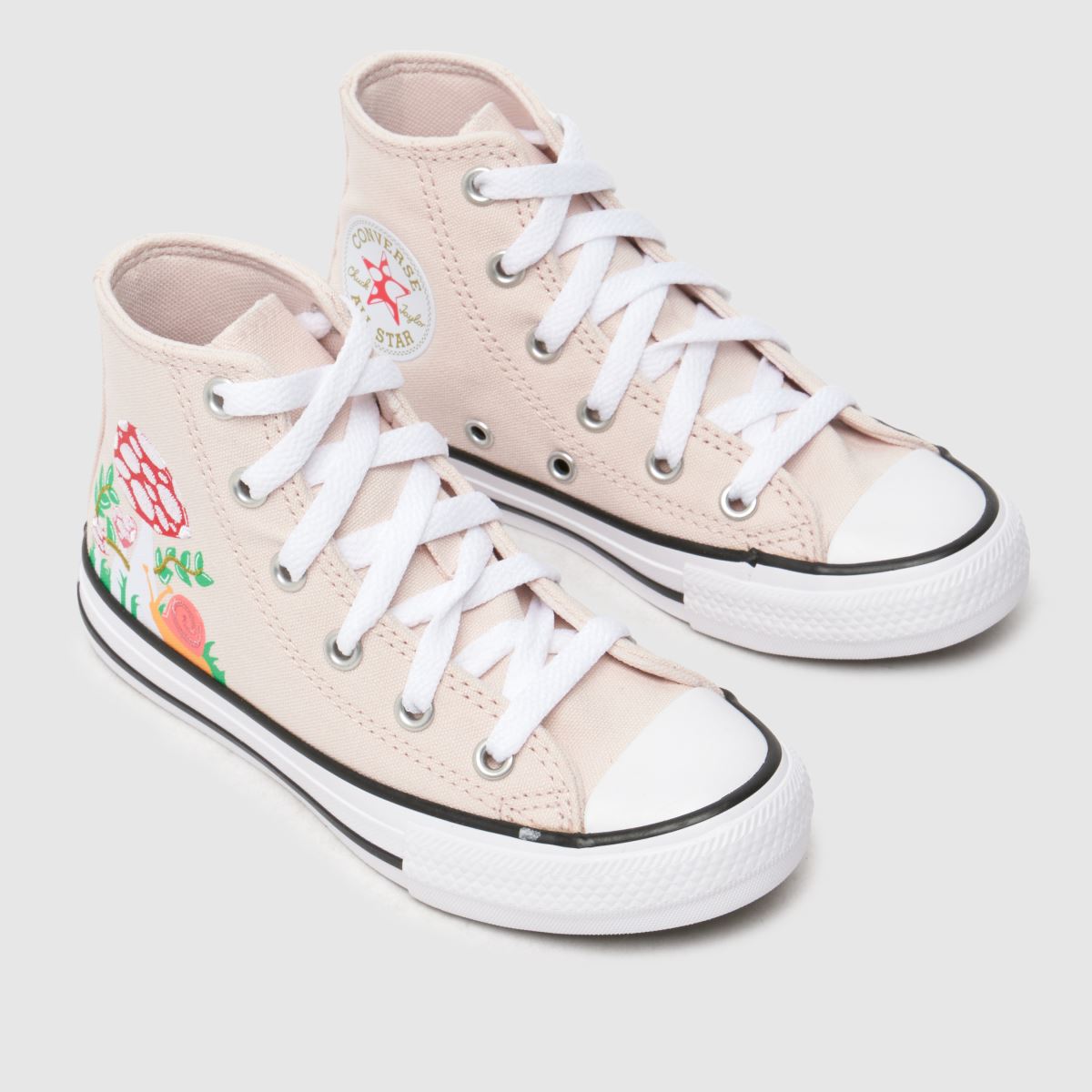 Converse All Star Hi Lány Tornacipő Rózsaszín Multi Színű