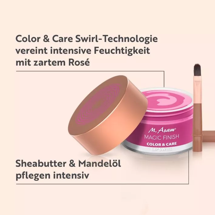 MAGIC FINISH Color & Care Lip Swirl & Mini Lip Brush Set