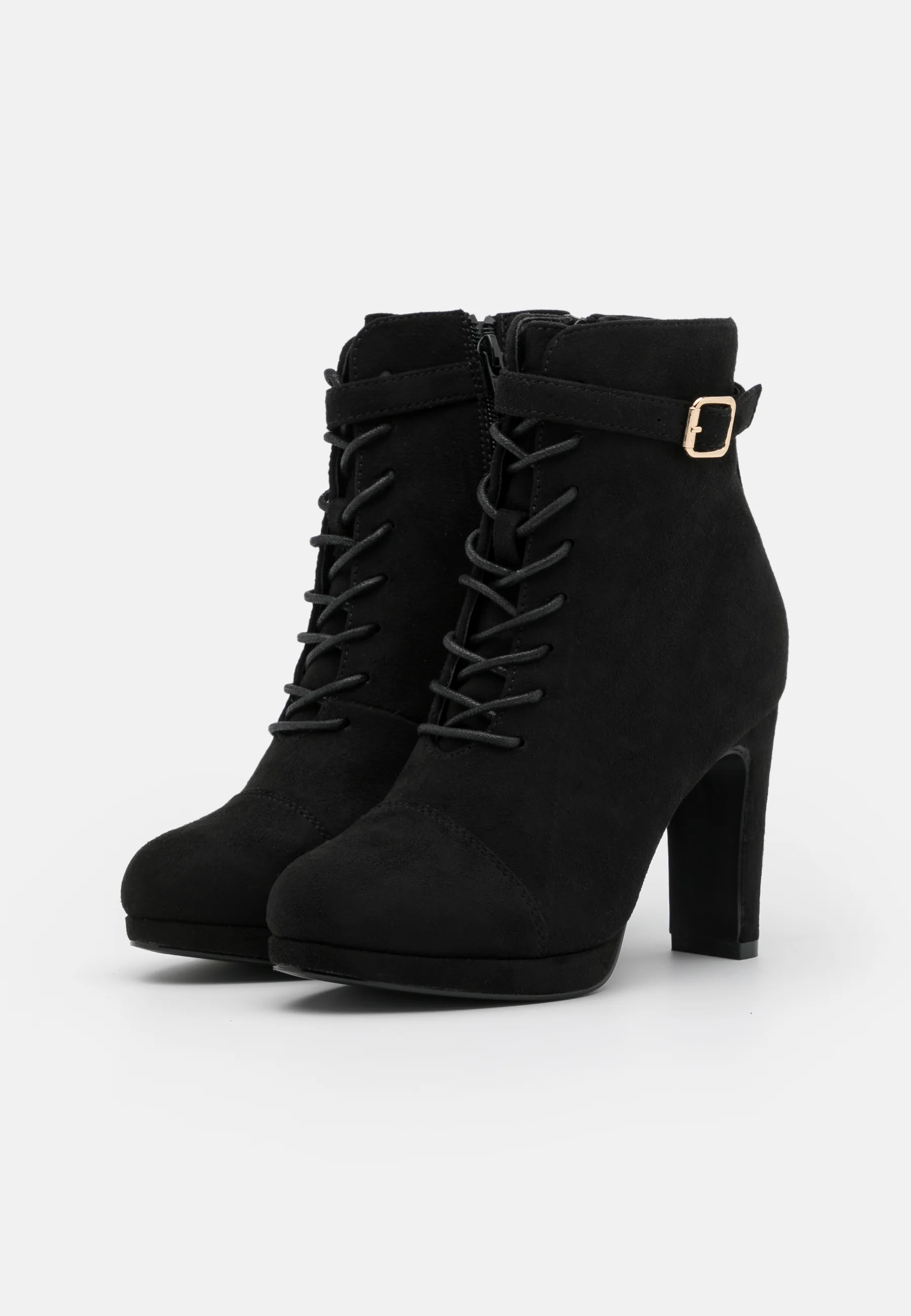 Botines con cordones de corte ancho de Anna Field