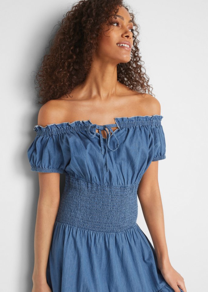 Sommer-Carmen-Kleid