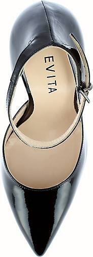 EVITA Damen Pumps halboffen LISA