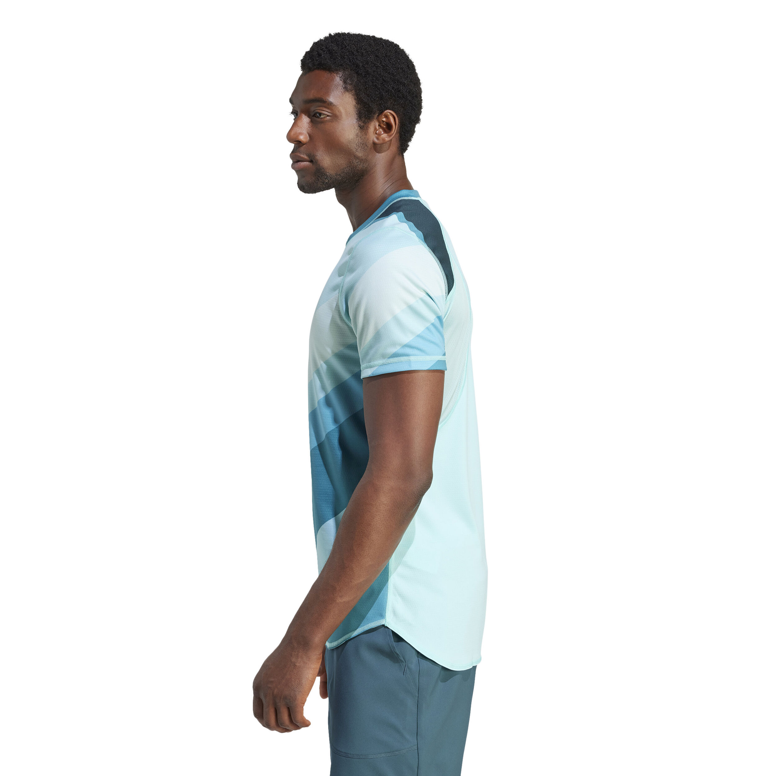 Revers Pro T-Shirt Herren - Türkis, Mehrfarbig