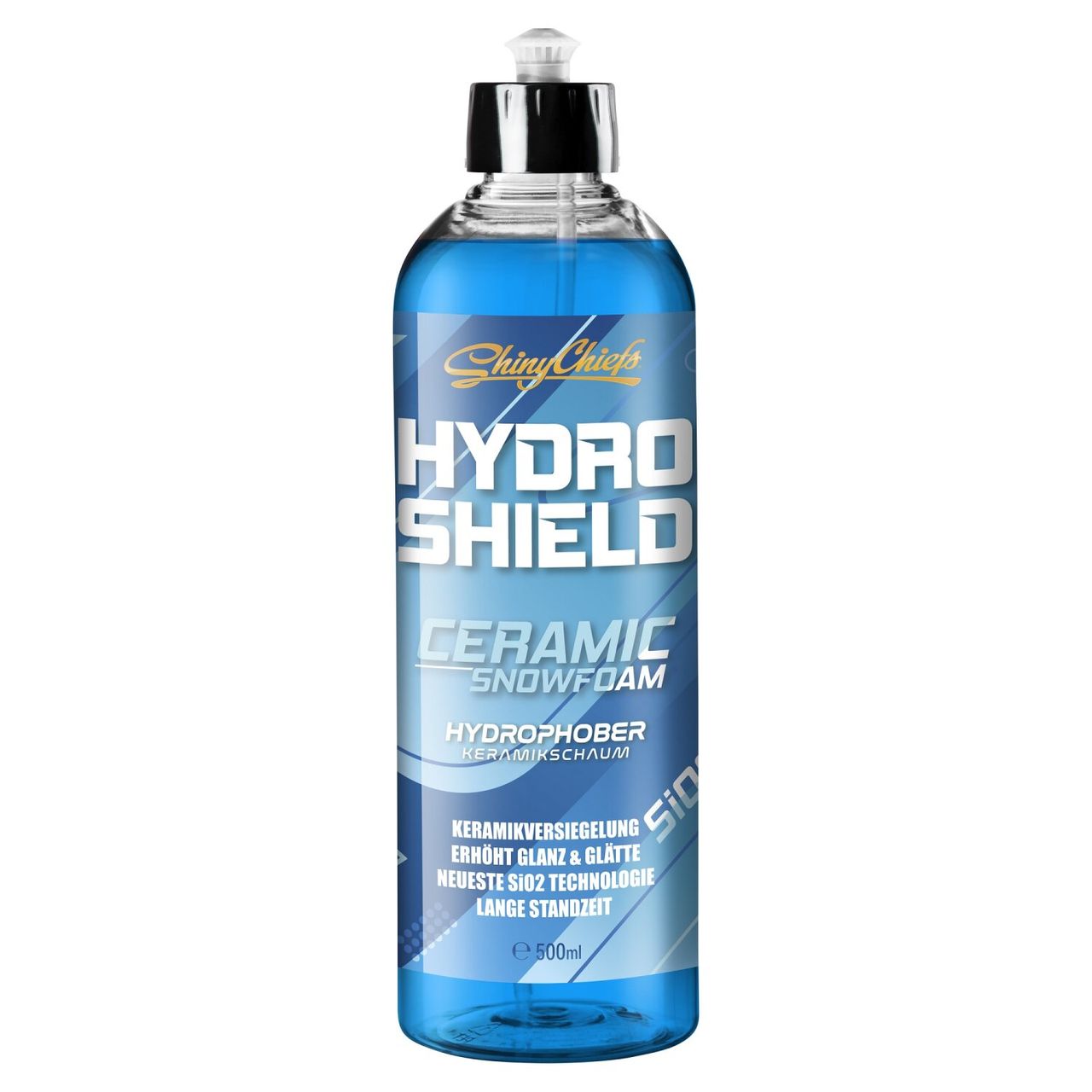 ShinyChiefs HYDRO SHIELD - CERAMIC SNOWFOAM Si02 Auto-Versiegelung mit Hochglanz-Effekt 500ml