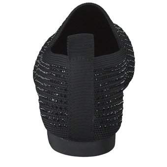 La Strada Slipper in schwarz