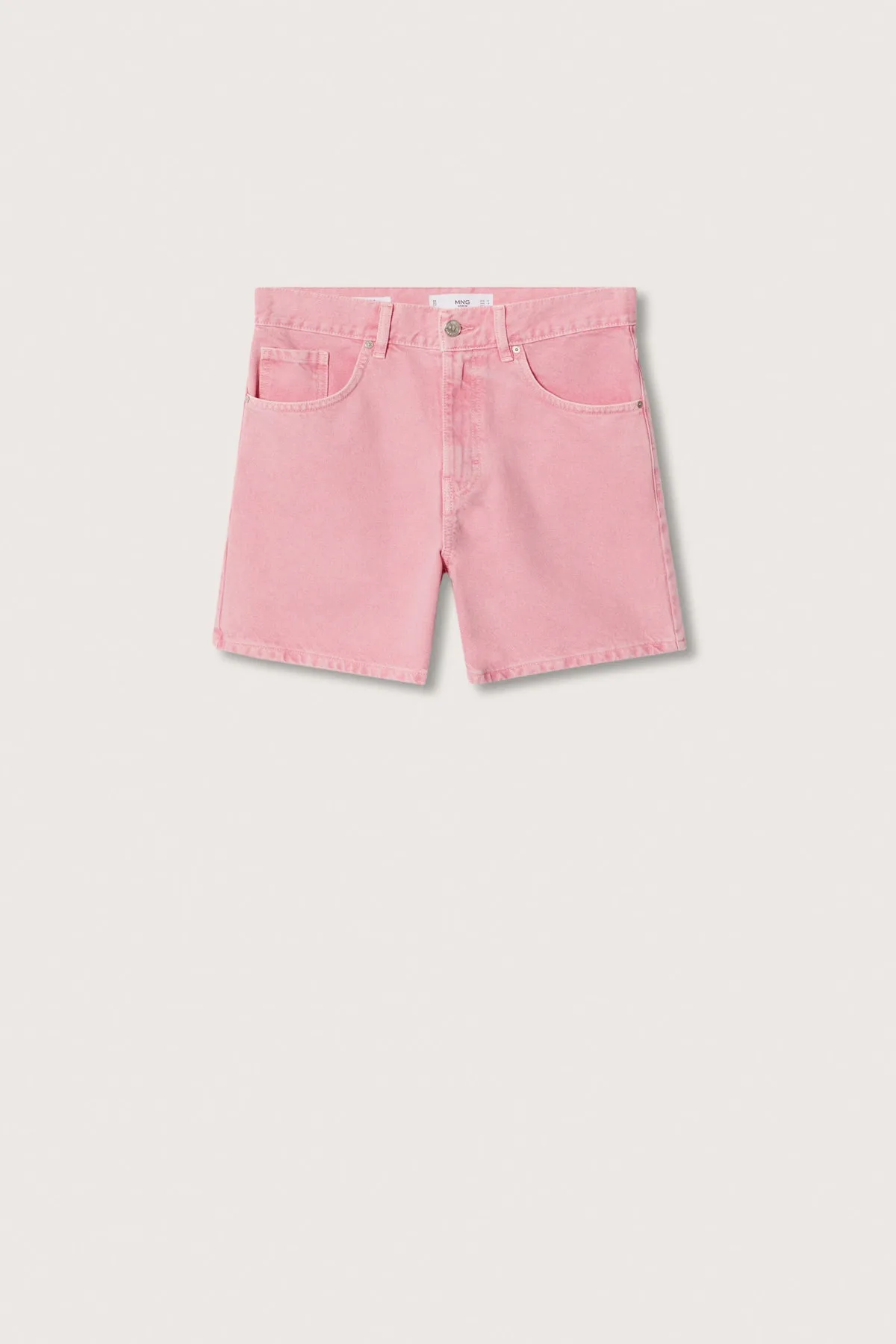 MANGO  Shorts - Rosa - Mittlerer Bund