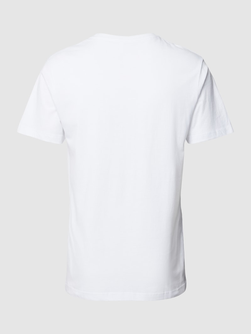 T-Shirt im 2er-Pack mit Rundhalsausschnitt in weiß
