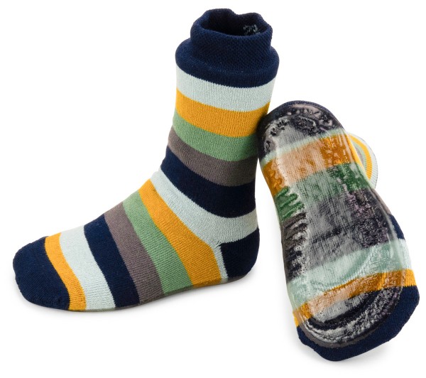 Ewers ~ Stoppersocke SoftStep ~ Ringel navy