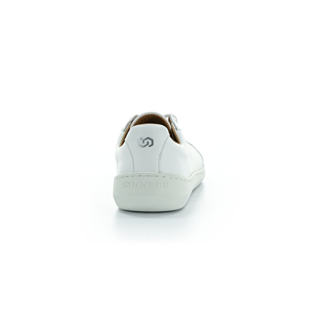 Skinners Moonwalker Leather White Barfußschuhe