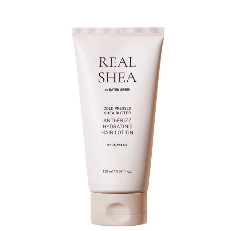 „Rated Green Real Shea“ drėkinamasis kondicionierius nuo šiaušimosi, 150 ml