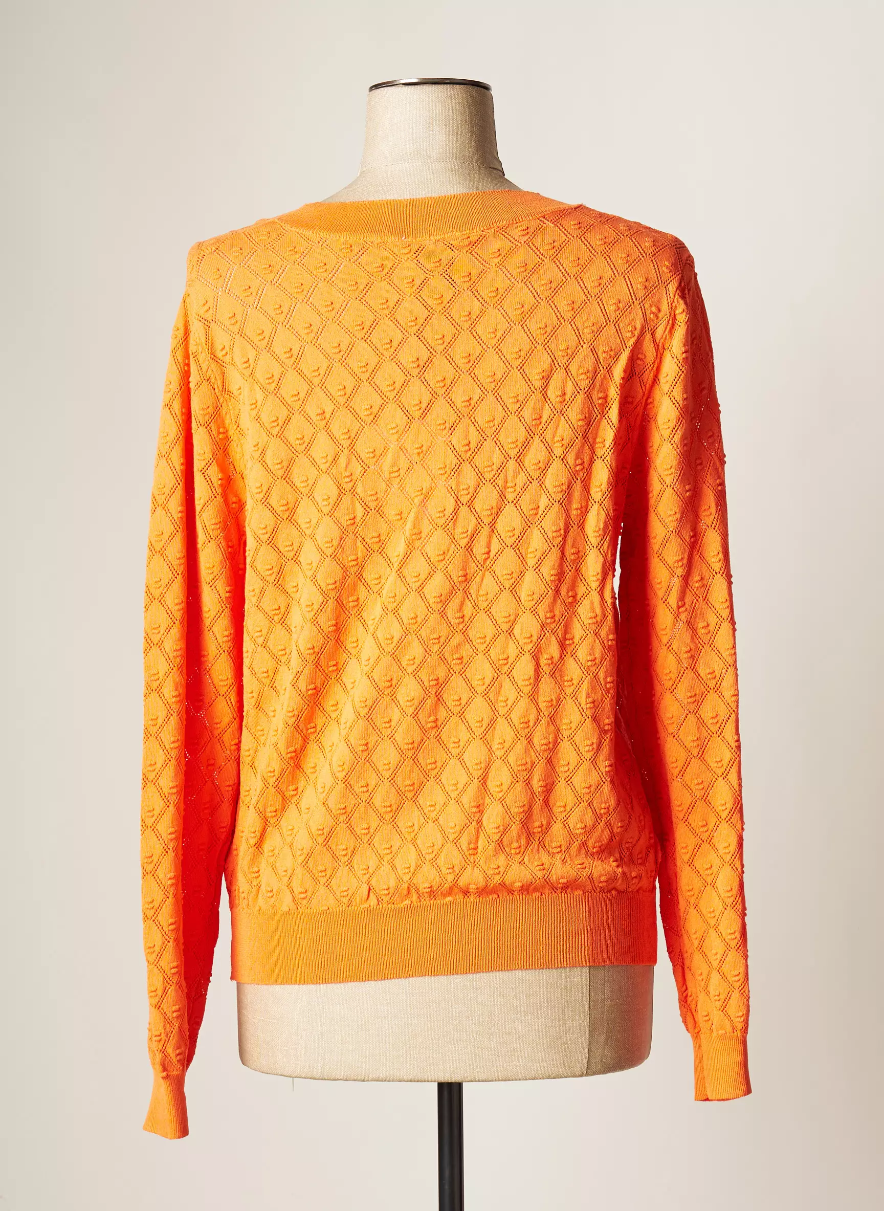 Lili Sidonio Pulls Femme couleur orange