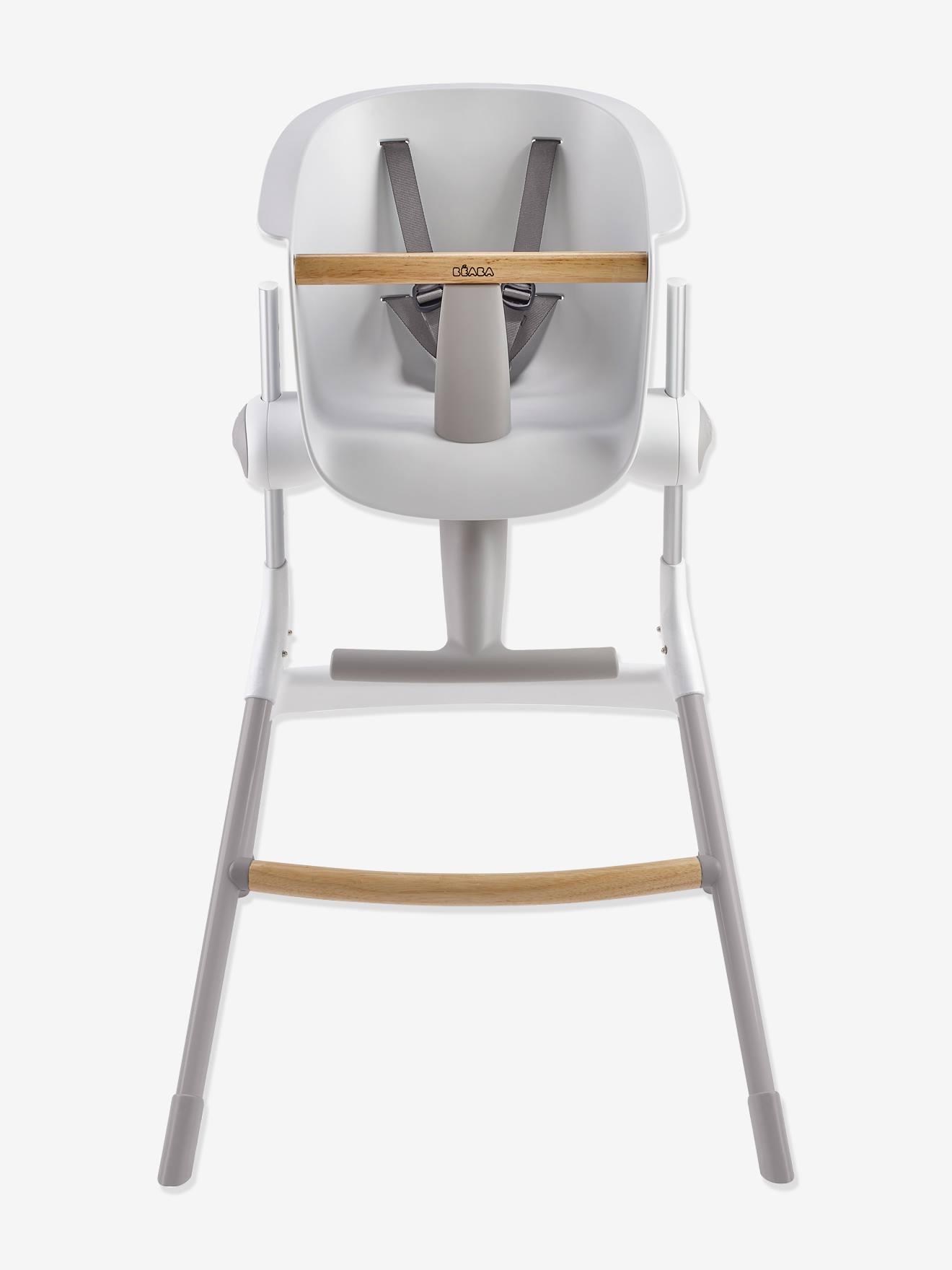 Chaise haute évolutive BEABA Up & Down gris