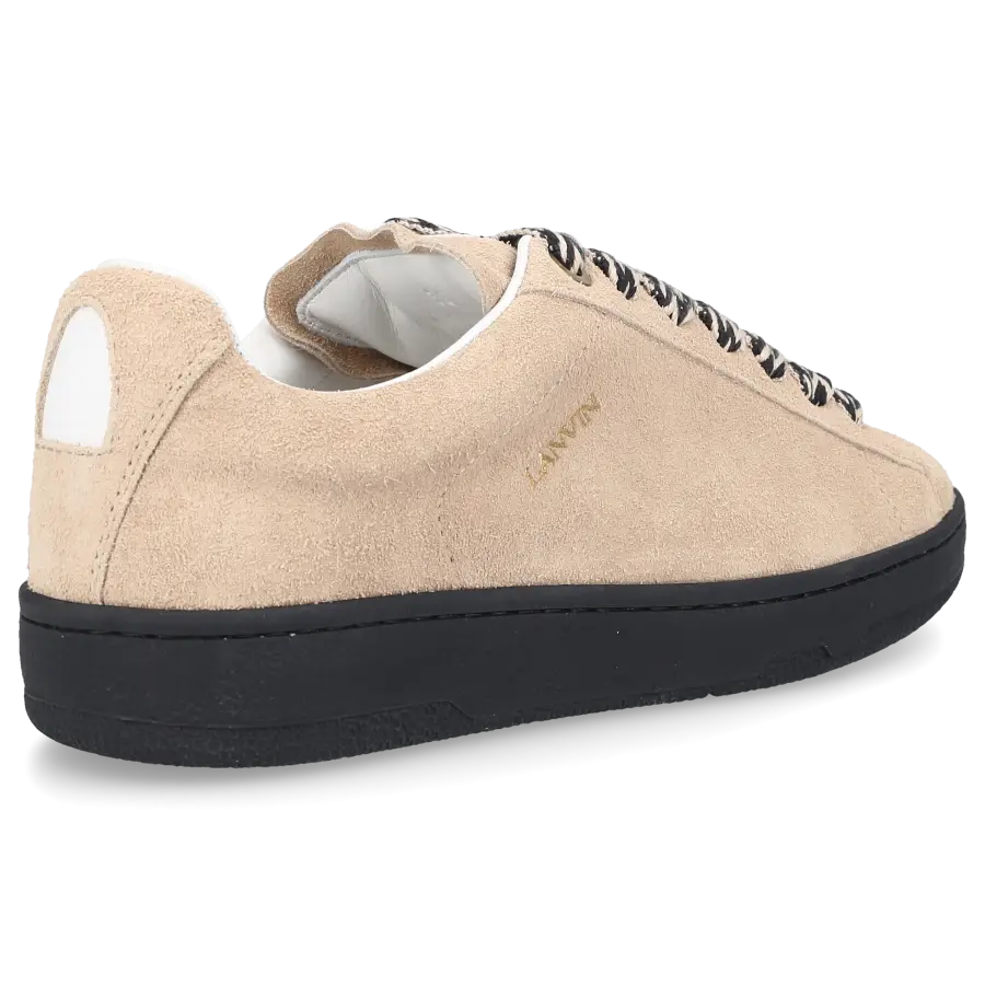 Lanvin - Sneaker low CURB LITE Veloursleder - beige