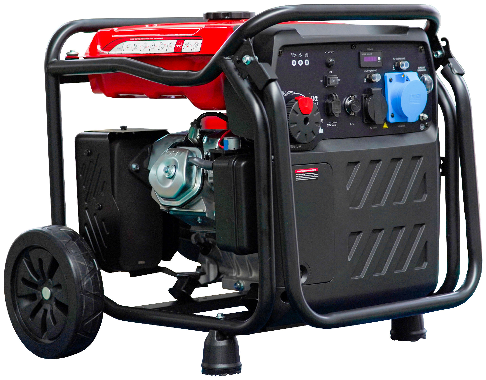 Metal Works 724562438 BGI85E Benzin invertergenerator 230V 8,5kW e-start ATS