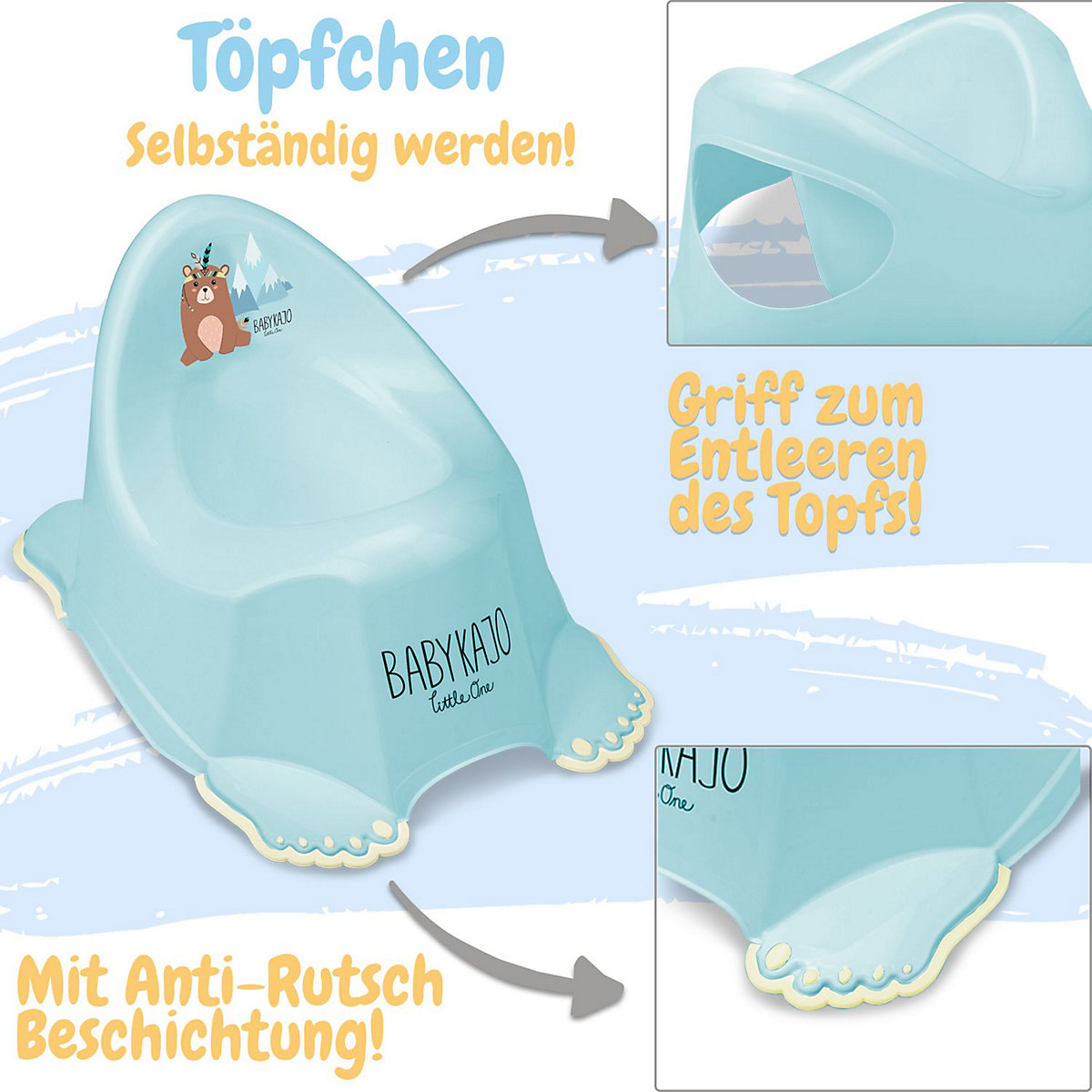 Töpfchen Set 3-Teilig