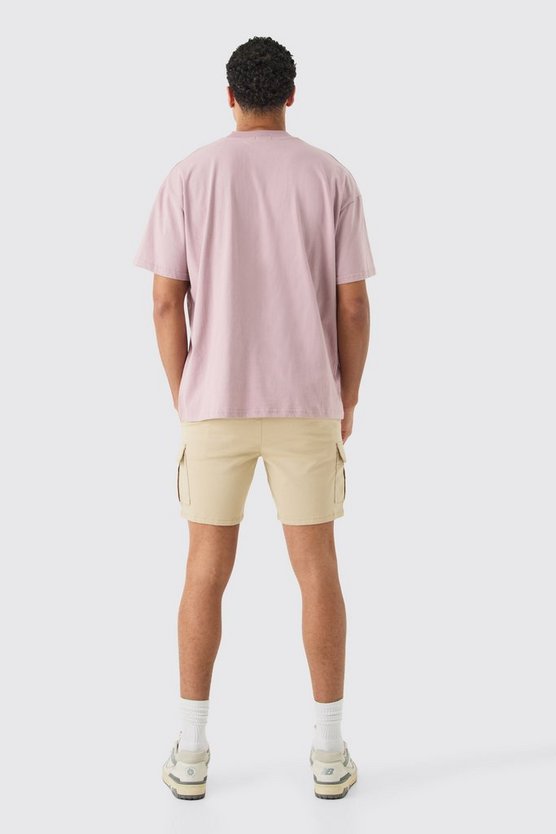 Skinny Cargo-Shorts