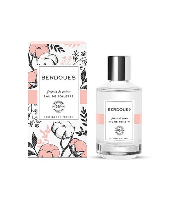 BERDOUES-FREESIA & COTON-Eau de Toilette Vaporisateur