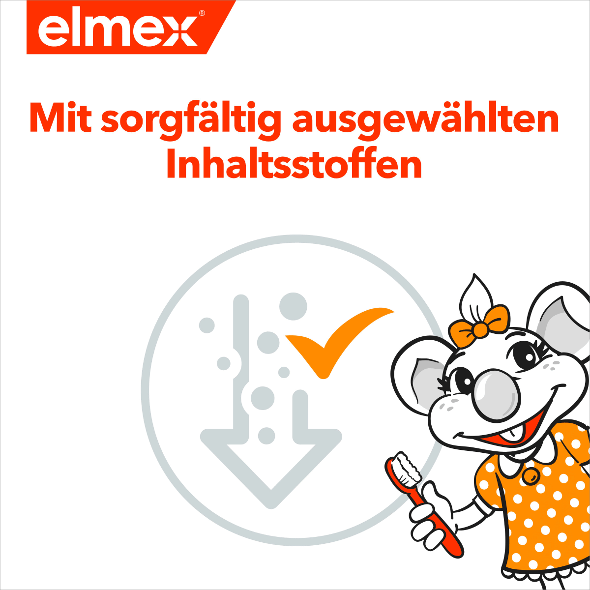Zahnpasta Kinder, 2 bis 6 Jahre, 50 ml