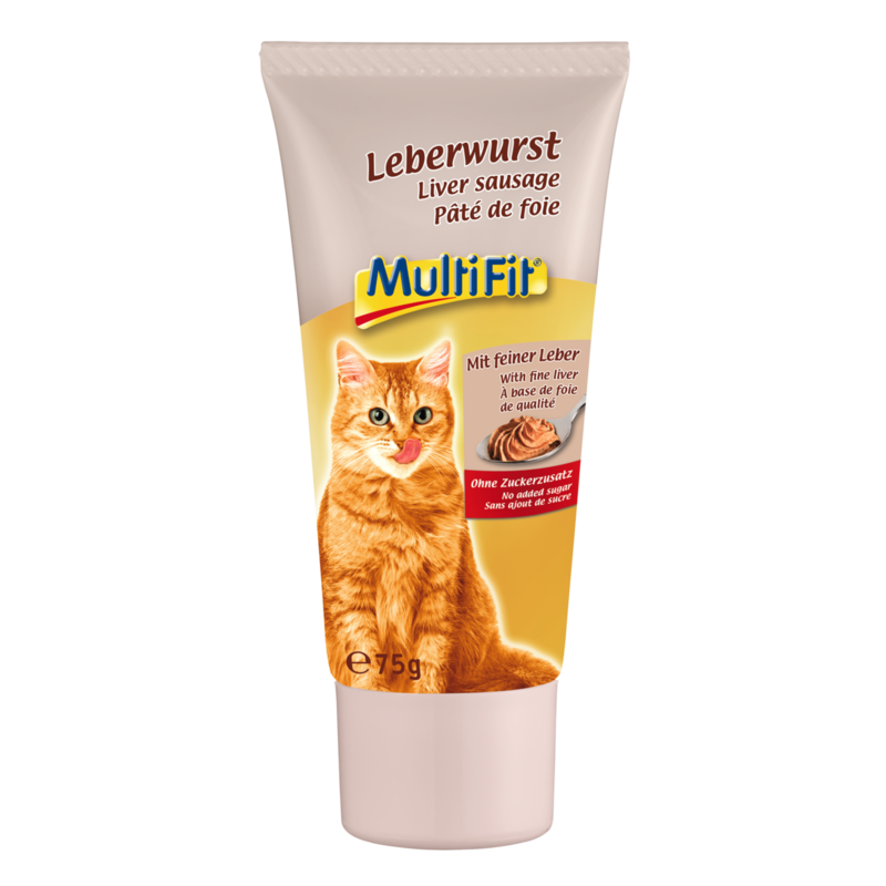 MultiFit Snacks MultiFit Leberwurst 3x75 g