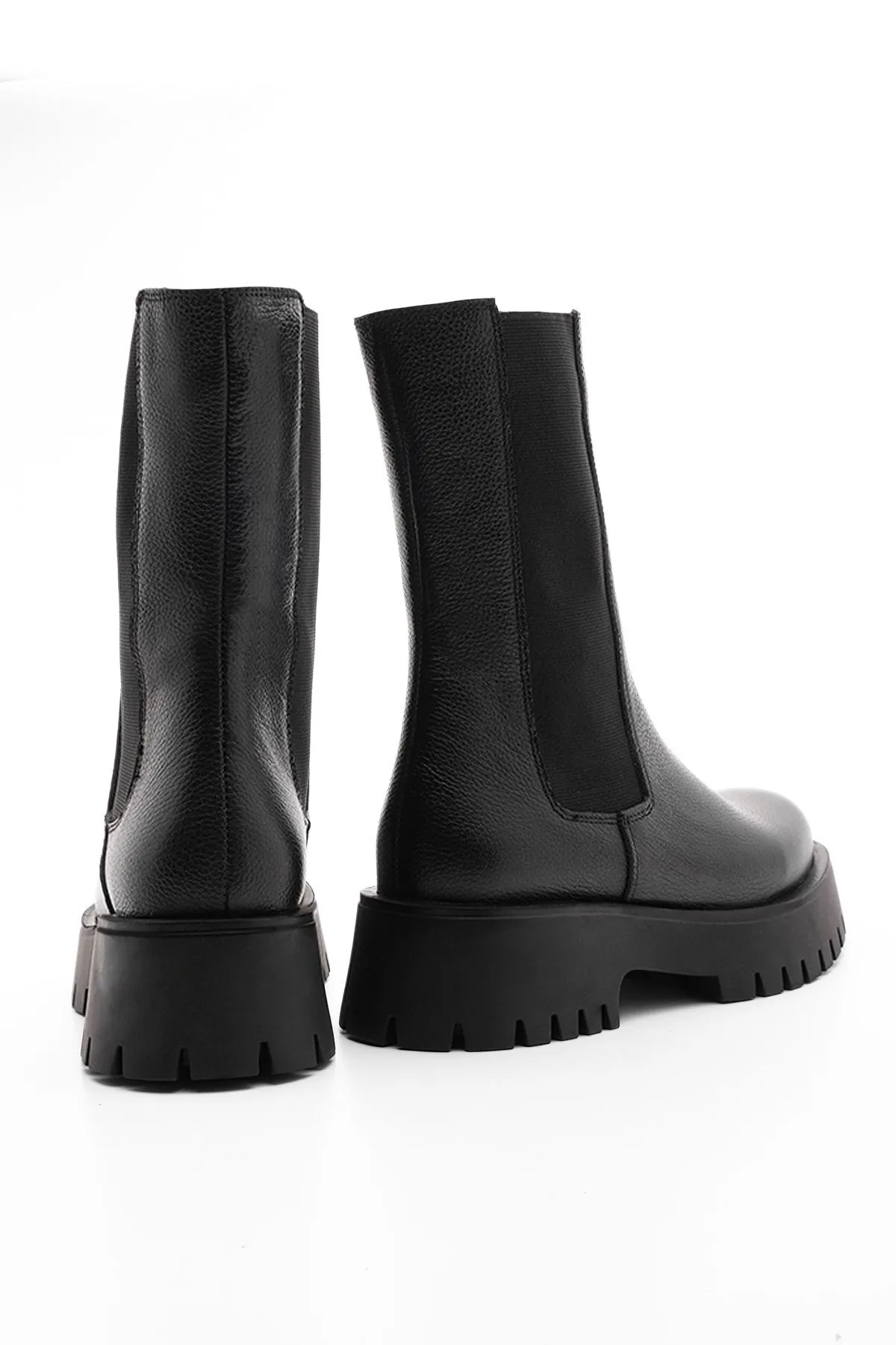 Marjin  Stiefelette - Schwarz - Flacher Absatz