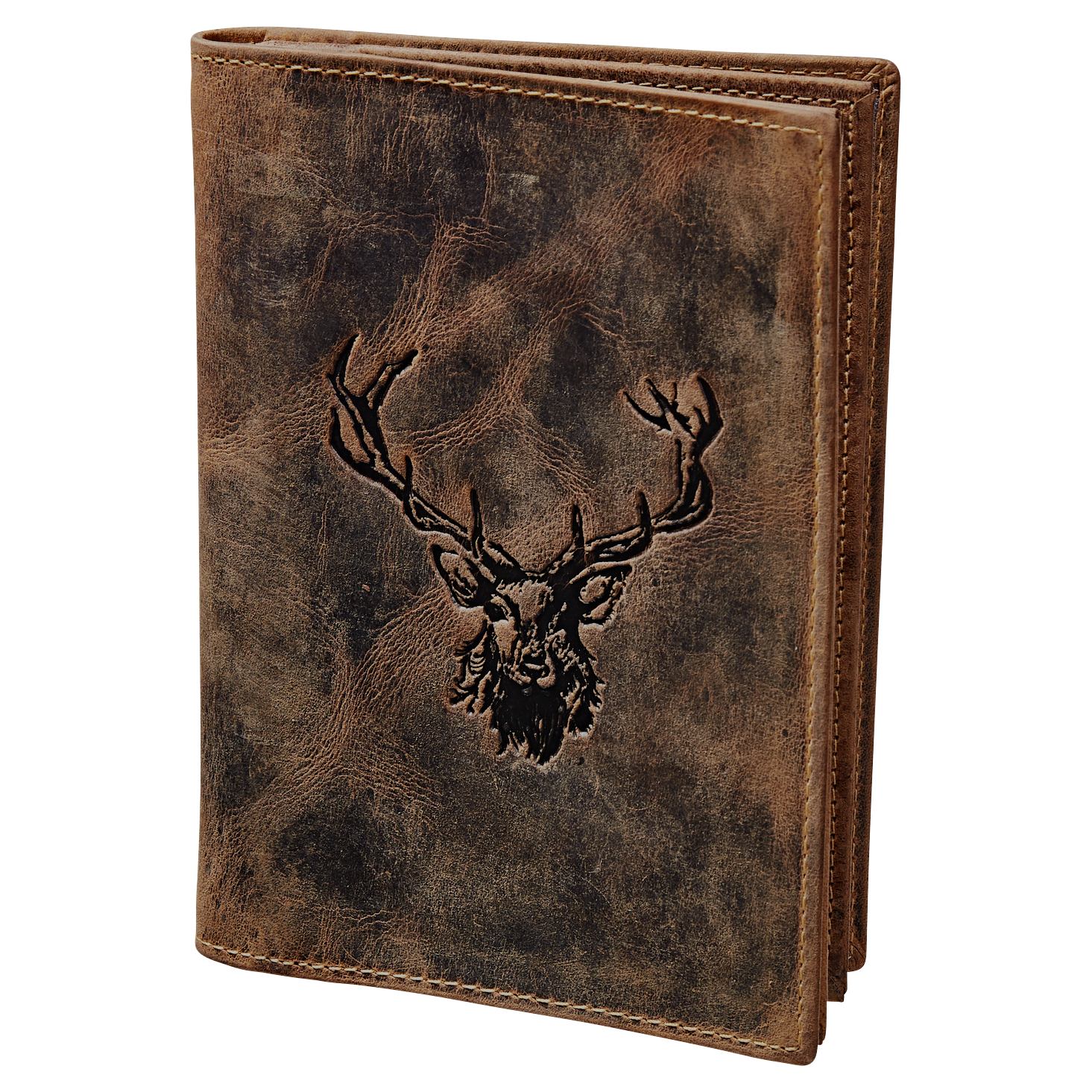 Green Burry Greenburry Vintage Ausweismappe Royal Stag (Leder)