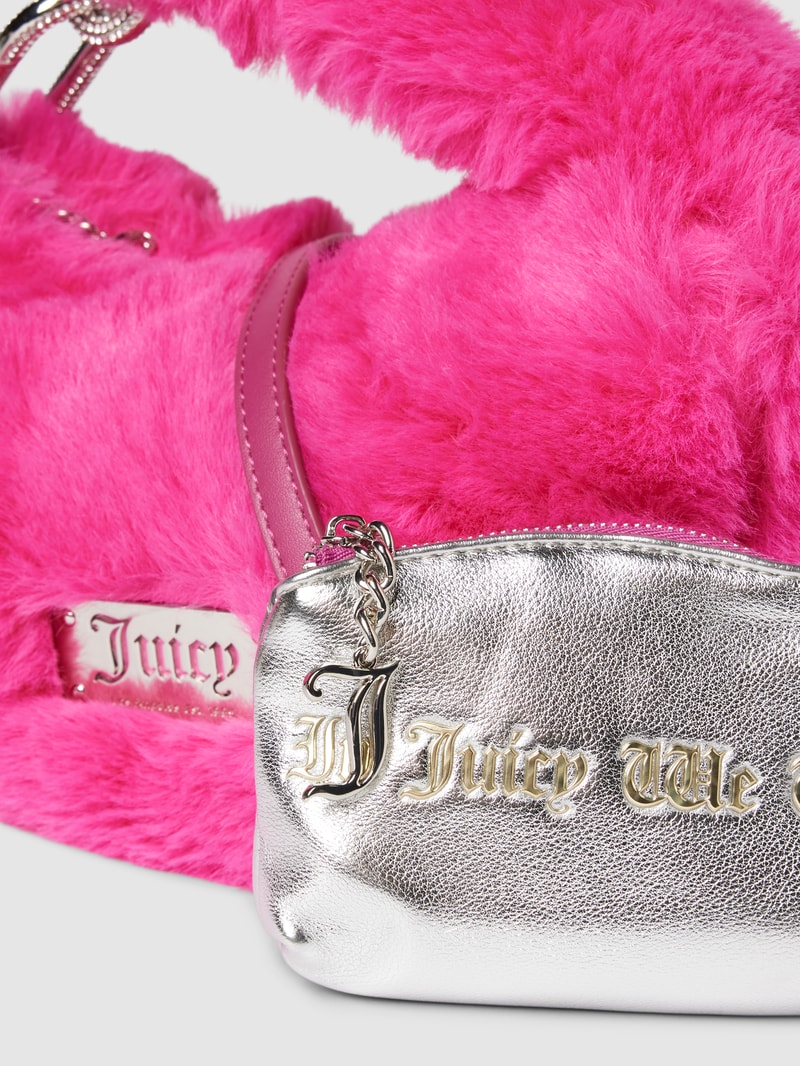 Handtasche mit abnehmbarem Zipper-Täschchen Modell 'BERRY' in pink