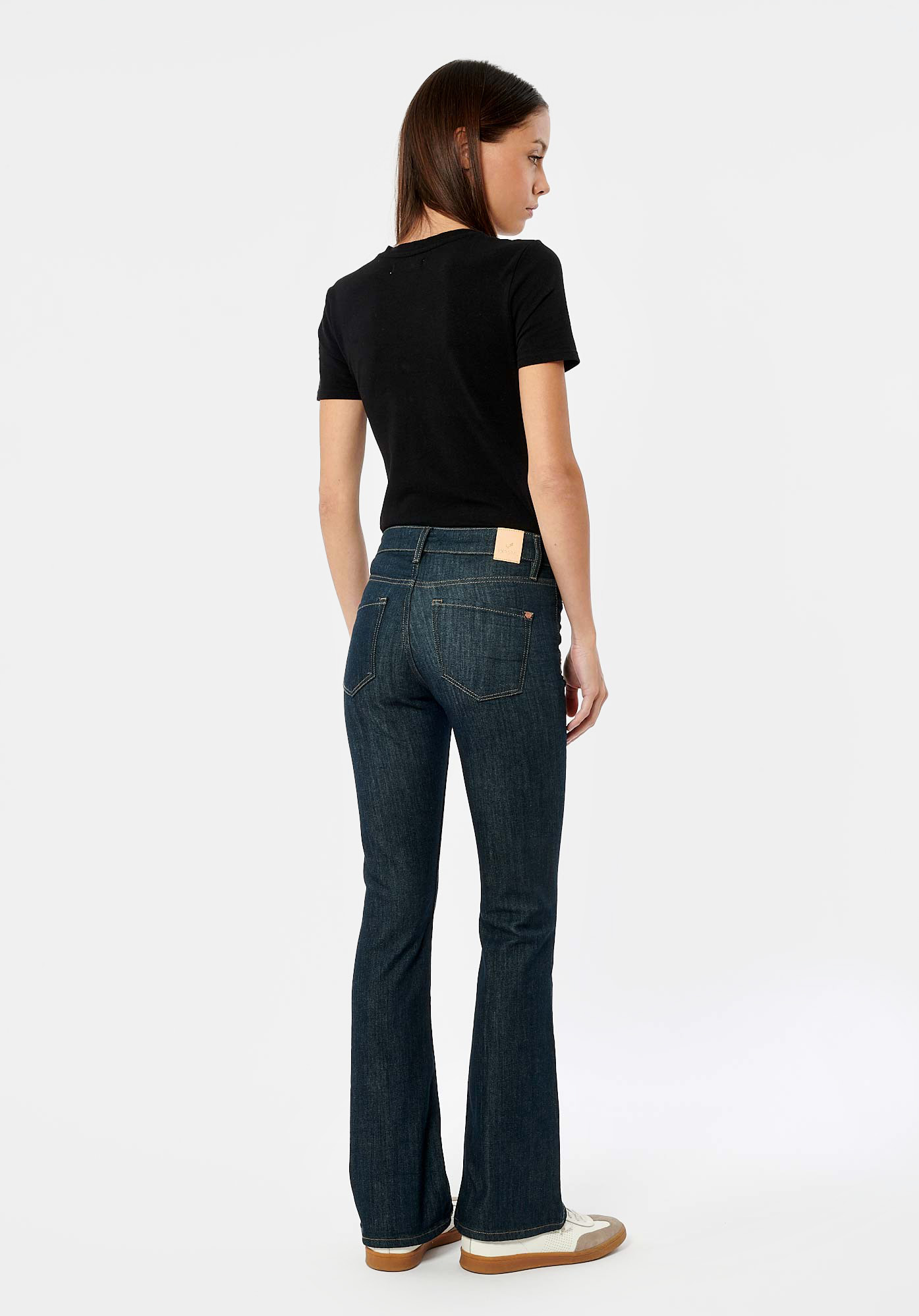 LUCKY  Jean bootcut bleu Femme
