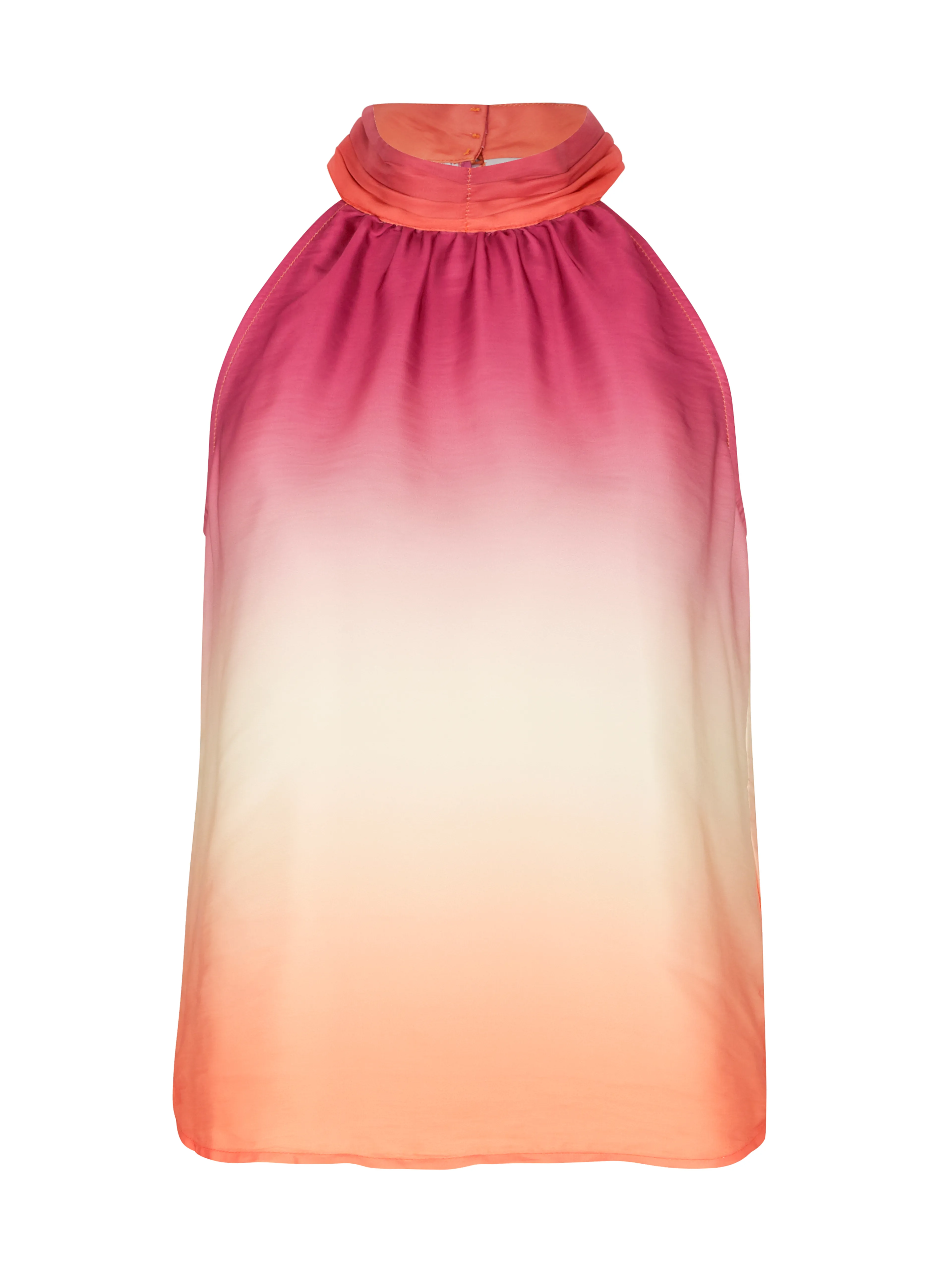 Orangefarbene Damenbluse ORSAY