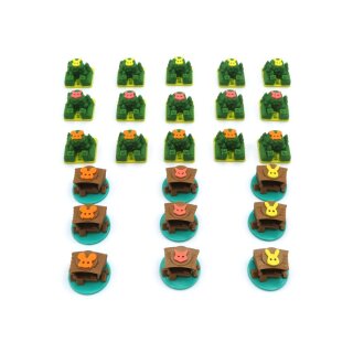 Upgrade Kit for Riverfolk Expansion - Root - 24 pieces